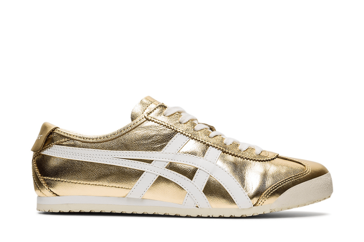 Tênis Onitsuka Tiger Mexico 66 Gold White Dourado - Onitsuka Tiger - 1183B566.201 - 1
