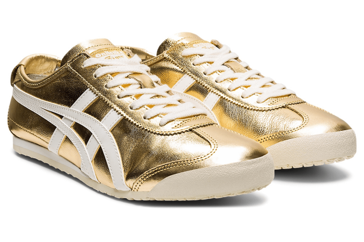 Tênis Onitsuka Tiger Mexico 66 Gold White Dourado - Onitsuka Tiger - 1183B566.201 - 1