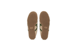 Vista em detalhe do Onitsuka Tiger Onitsuka Tiger Mexico 66 Kids Beige Grass/Green mostrando textura do material e acabamento