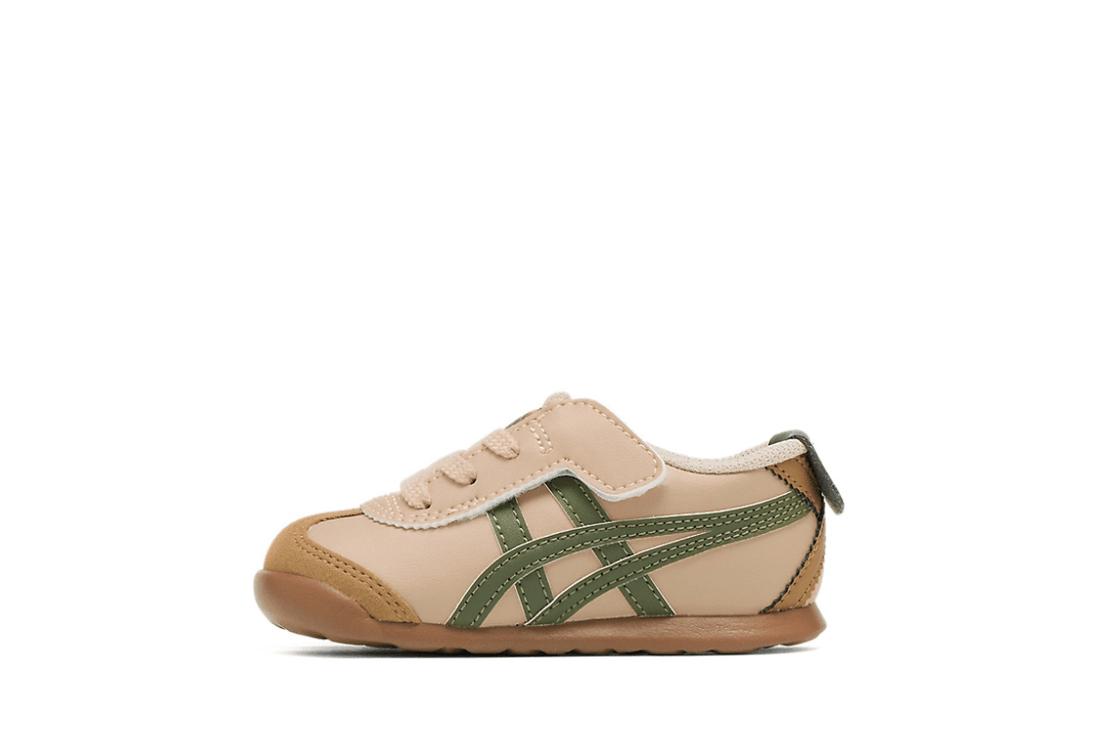 Tênis Onitsuka Tiger Mexico 66 Kids Beige/Green Bege - Onitsuka Tiger - 1184A074.250 - 1