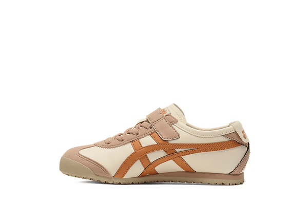 Tênis Onitsuka Tiger Mexico 66 Kids Birch/Rust Orange Bege
