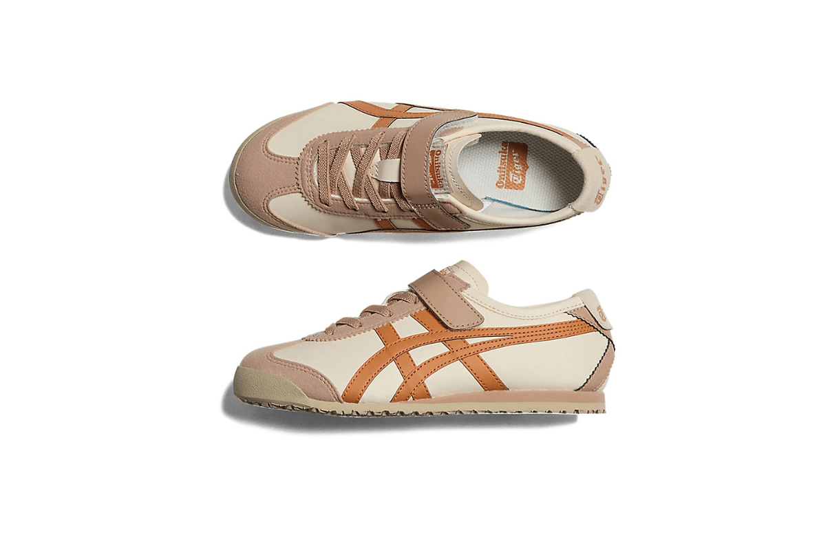 Tênis Onitsuka Tiger Mexico 66 Kids Birch/Rust Orange Bege - Onitsuka Tiger - 1184A049.204 - 1