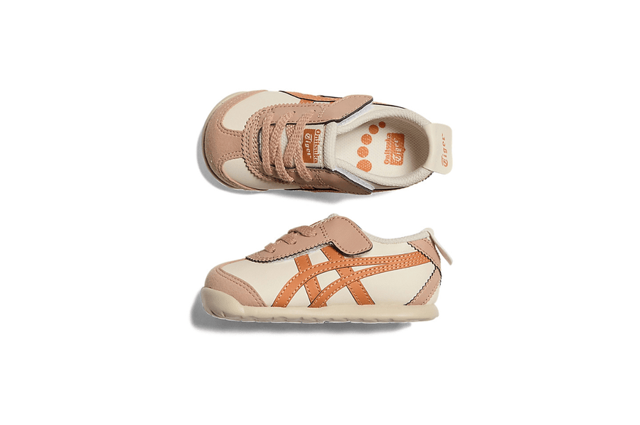Tênis Onitsuka Tiger Mexico 66 Kids Birch/Rust Orange Bege - Onitsuka Tiger - 1184A074.205 - 1