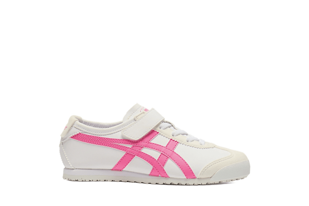 Tênis Onitsuka Tiger Mexico 66 Kids White/Dragon Fruit Branco