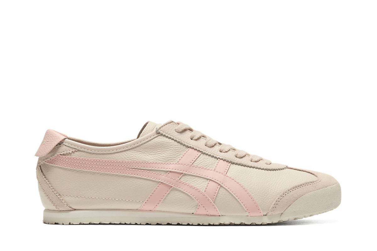 Tênis Onitsuka Tiger Mexico 66 Oatmeal Ginger Peach Rosa