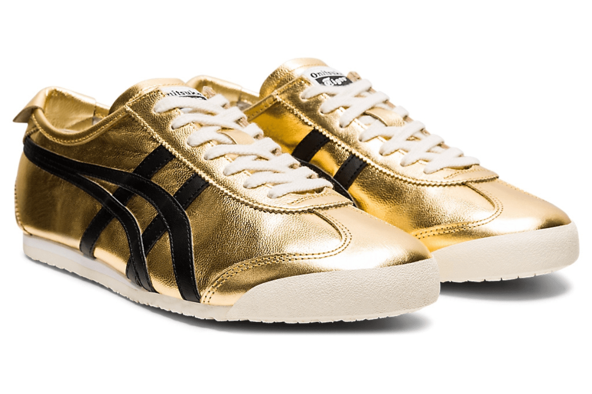 Tênis Onitsuka Tiger Mexico 66 Pure Gold Black Dourado - Onitsuka Tiger - 1183B566 - 200 - 1