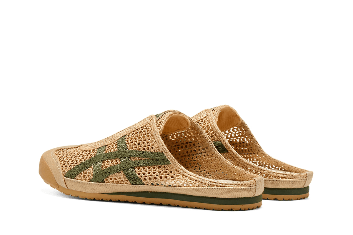 Tênis Onitsuka Tiger Mexico 66 Sabot Beige Green Bege por R$ 2.199