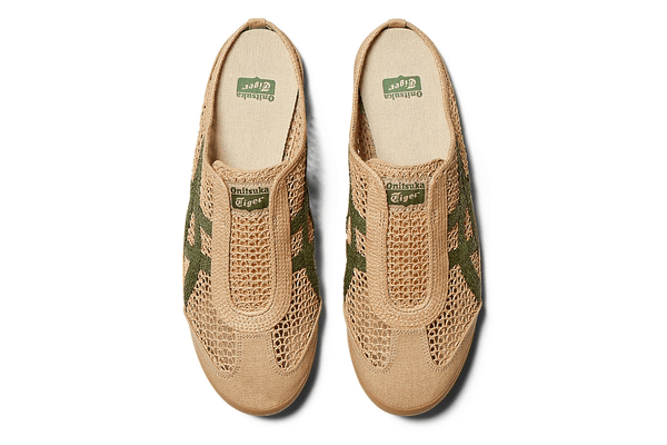 MEXICO 66 SABOT Onitsuka Tigerスニーカー ベージュ Tênis Onitsuka Tiger Mexico 66 Sabot Beige Green Bege por R$ 2.199