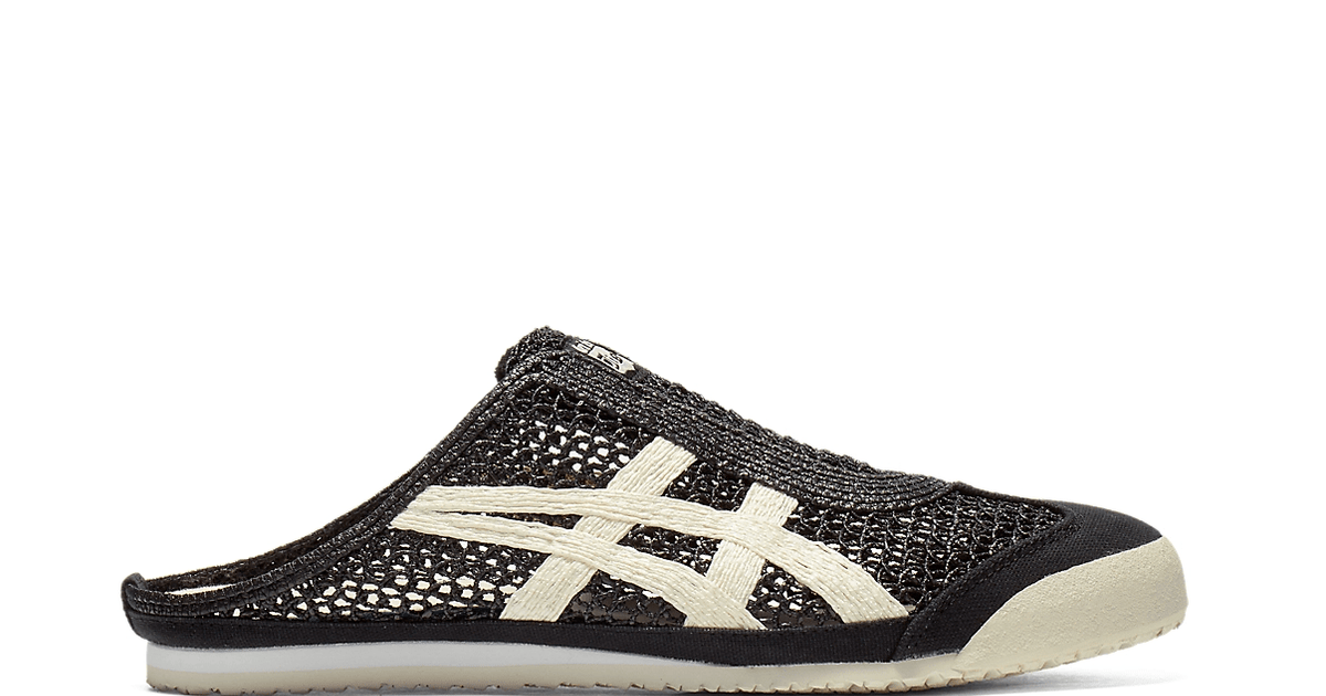 Tênis Onitsuka Tiger Mexico 66 Sabot Preto Cream | LK Sneakers