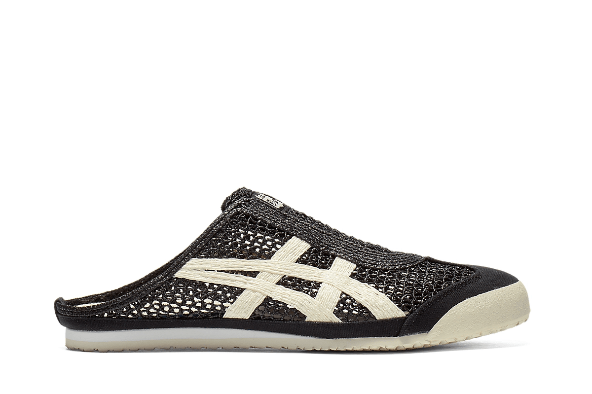 Tênis Onitsuka Tiger Mexico 66 Sabot Black Cream Preto