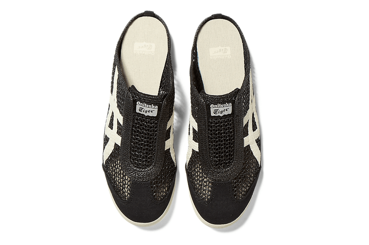 Tênis Onitsuka Tiger Mexico 66 Sabot Preto Cream | LK Sneakers