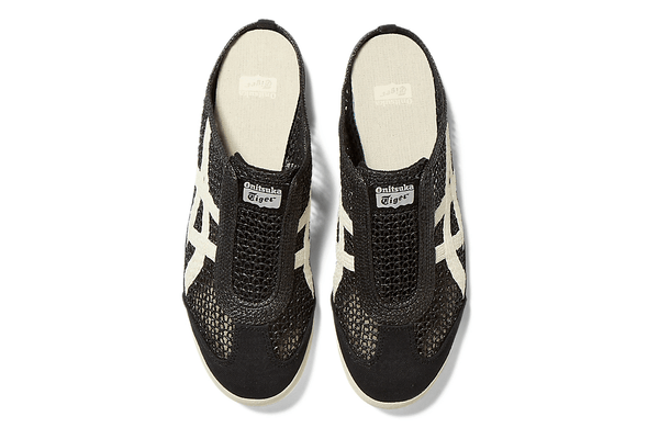 Tênis Onitsuka Tiger Mexico 66 Sabot Black Cream Preto por R