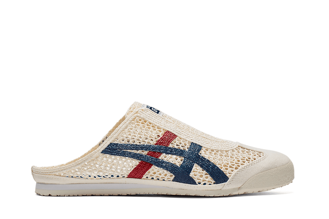 Tênis Onitsuka Tiger Mexico 66 Sabot Cream Mako Blue Bege - Tênis - Onitsuka Tiger - 1183C123.100-1