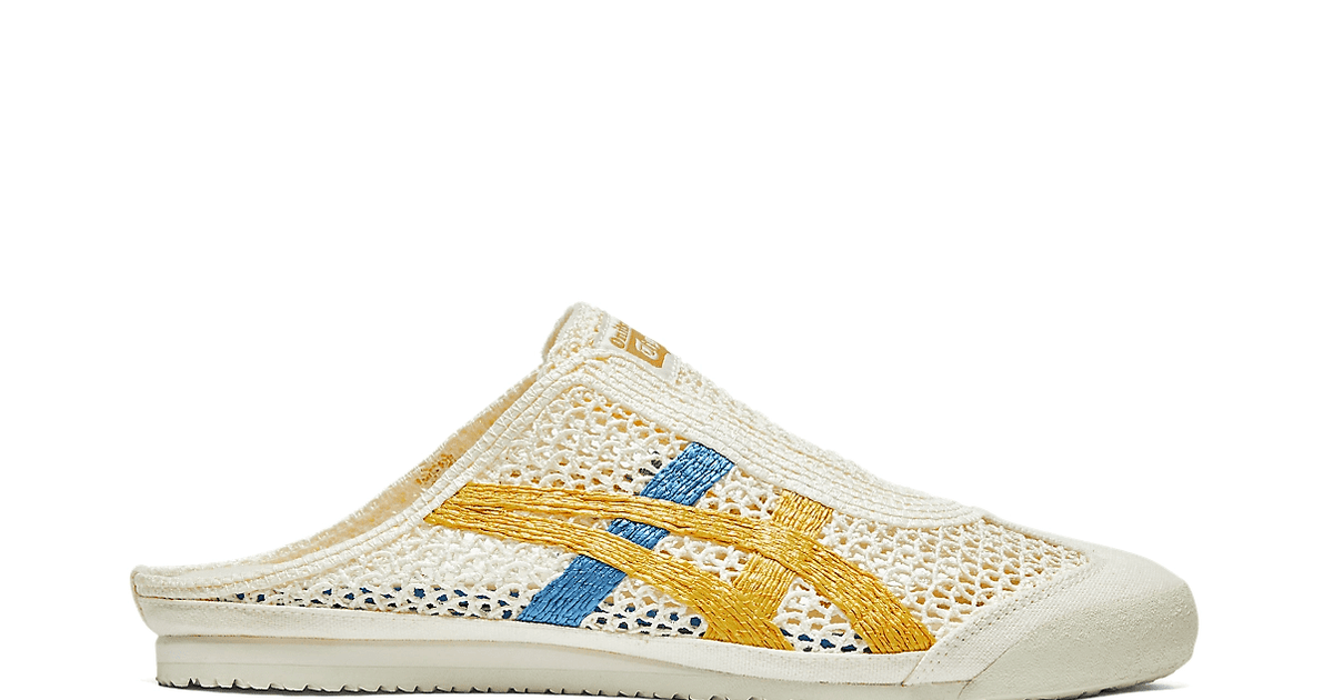 Tênis Onitsuka Tiger Mexico 66 Sabot Cream Mustard Bege | LK Sneakers