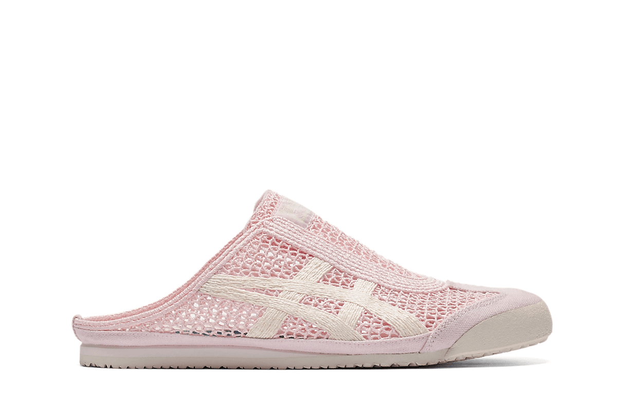 Tênis Onitsuka Tiger Mexico 66 Sabot Crystal Pink Cream Rosa