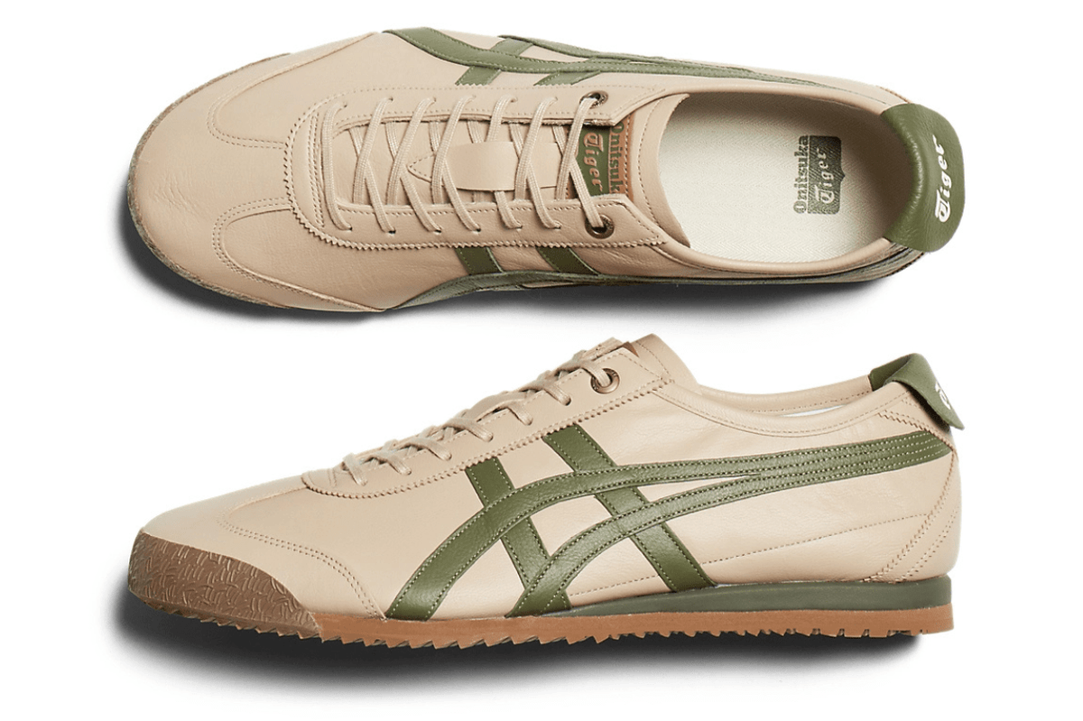 箱無し　onitsuka tiger mexico 66 Tênis Onitsuka Tiger Mexico 66 SD Beige Green | LK Sneakers