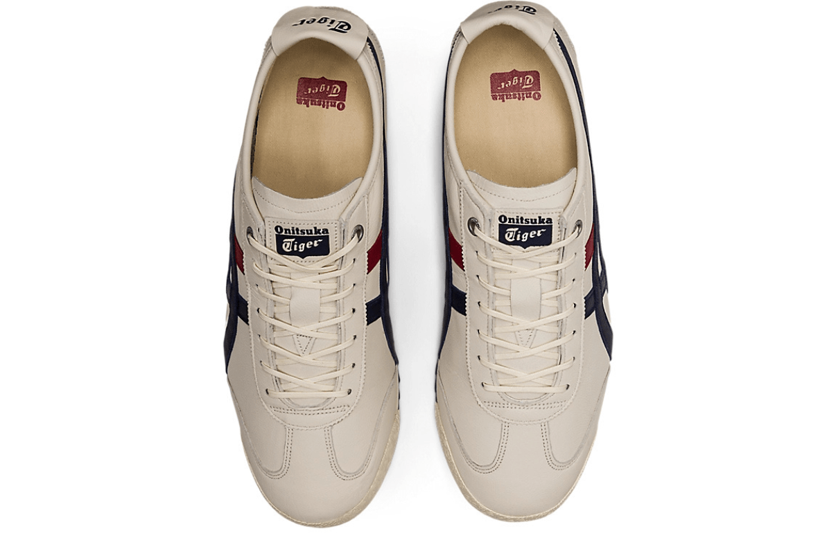 Tênis Onitsuka Tiger Mexico 66 SD Cream Peacoat Navy Red Bege - Onitsuka Tiger - 1183A872.101 - 1