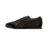 Vista lateral do Onitsuka Tiger Onitsuka Tiger Mexico 66 SD Exposed Black/Black mostrando design do cabedal e logo da marca