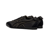 Vista superior do Onitsuka Tiger Onitsuka Tiger Mexico 66 SD Exposed Black/Black mostrando abertura, lingueta e cadarços