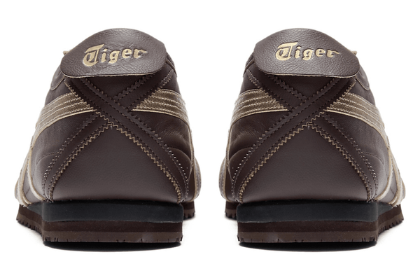 garyupapa Tênis Onitsuka Tiger Mexico 66 SD Licorice Brown Champagne Marrom