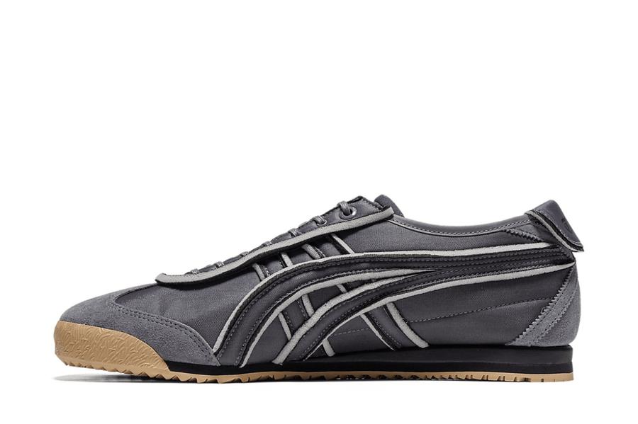 Vista lateral do Onitsuka Tiger Onitsuka Tiger Mexico 66 SD Exposed Metropolis mostrando design do cabedal e logo da marca