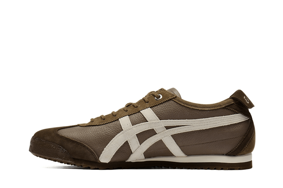 paris Tênis Onitsuka Tiger x Versace TAI-CHI Sakura Suede Têniss Brown