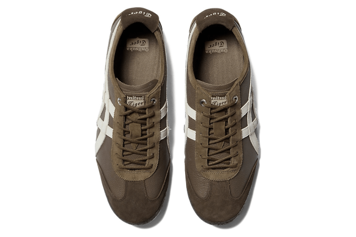 Tênis Onitsuka Tiger Mexico 66 SD Vin Clay Canyon Cream Marrom - Onitsuka Tiger - 1183C015.205 - 1