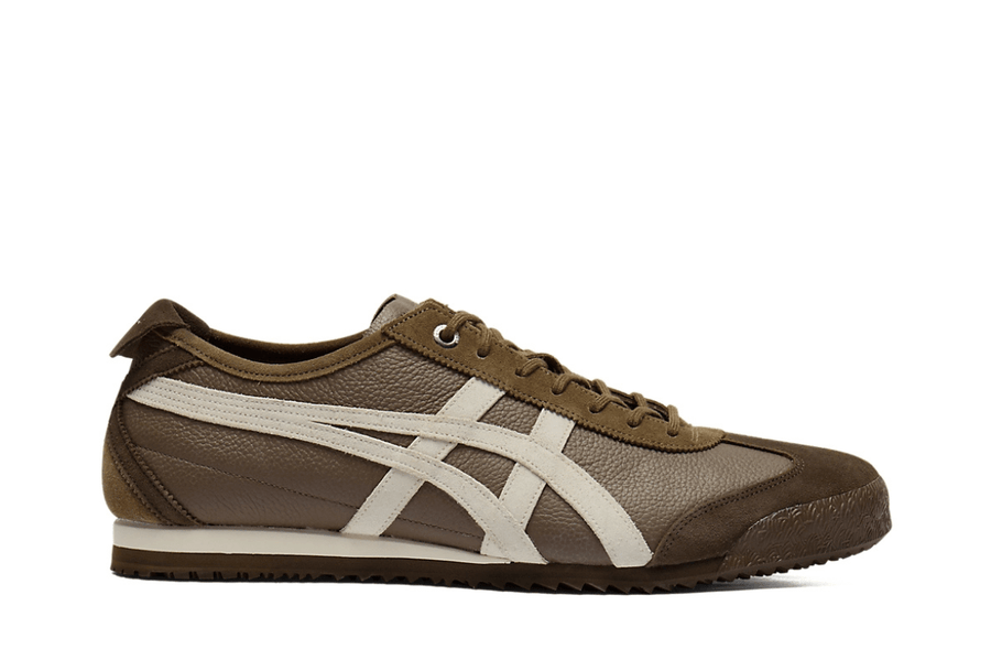 ⭐ Tênis Onitsuka Tiger Mexico 66 SD Vin Clay Canyon Cream Marrom por