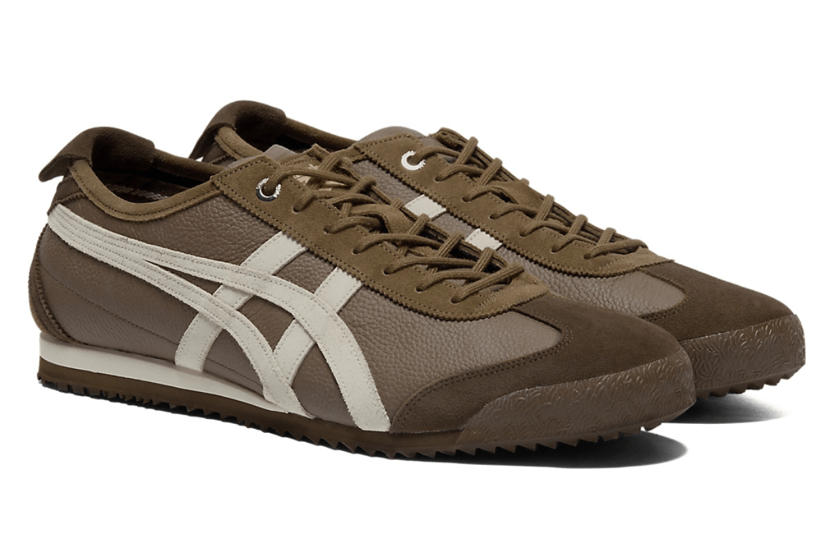 Tênis Onitsuka Tiger Mexico 66 SD Vin Clay Canyon Cream Marrom - Onitsuka Tiger - 1183C015.205 - 1