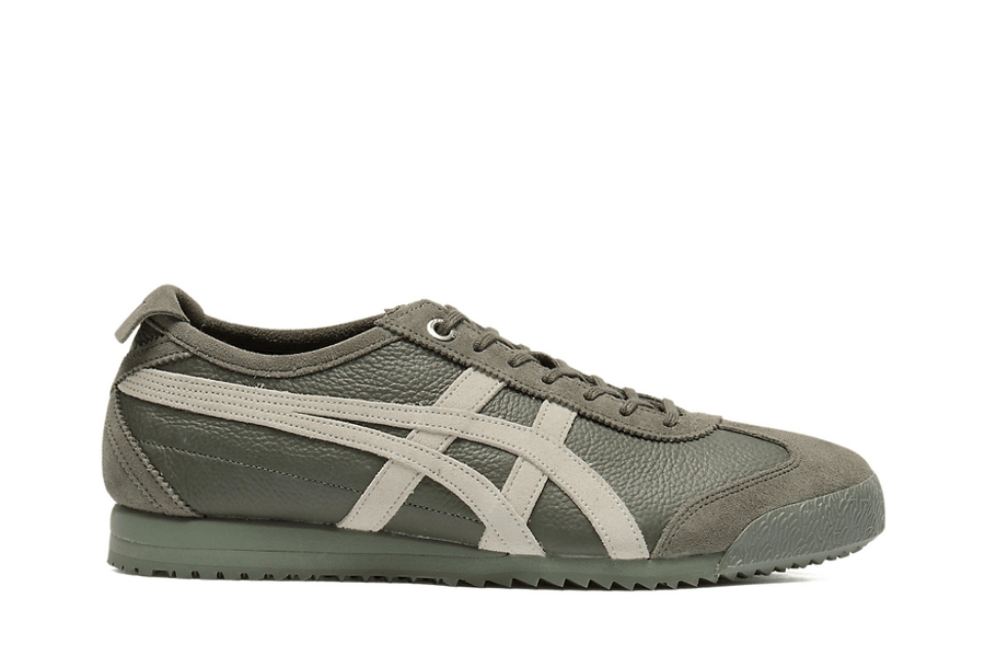 Onitsuka Tiger オリーブグリーン スニーカー23.5センチ Tênis Onitsuka Tiger Mexico 66 SD Vin Mantle Green Ivory Verde por