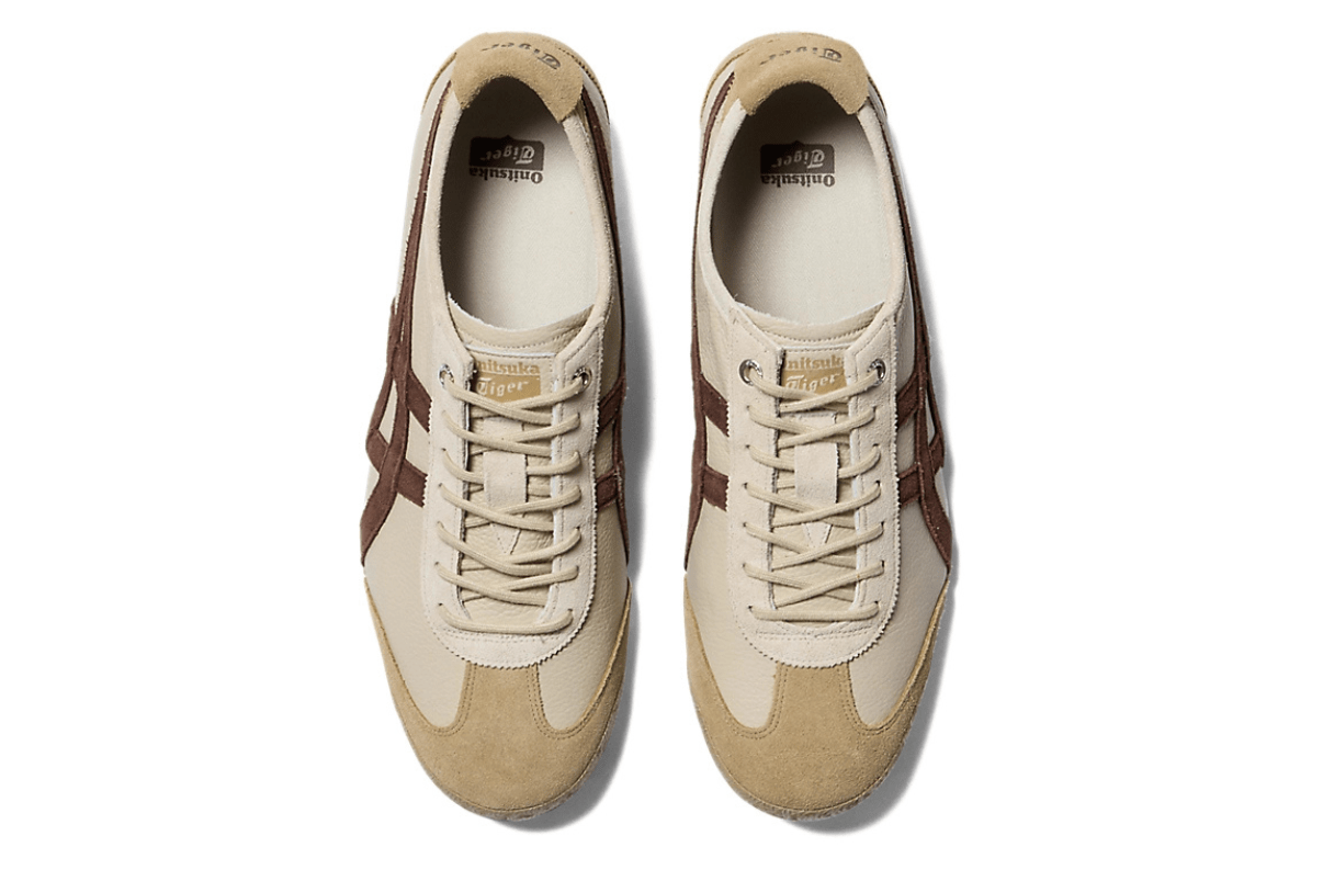 Tênis Onitsuka Tiger Mexico 66 SD Vin Putt Dark Brown Bege - Onitsuka Tiger - 1183C015.204 - 1