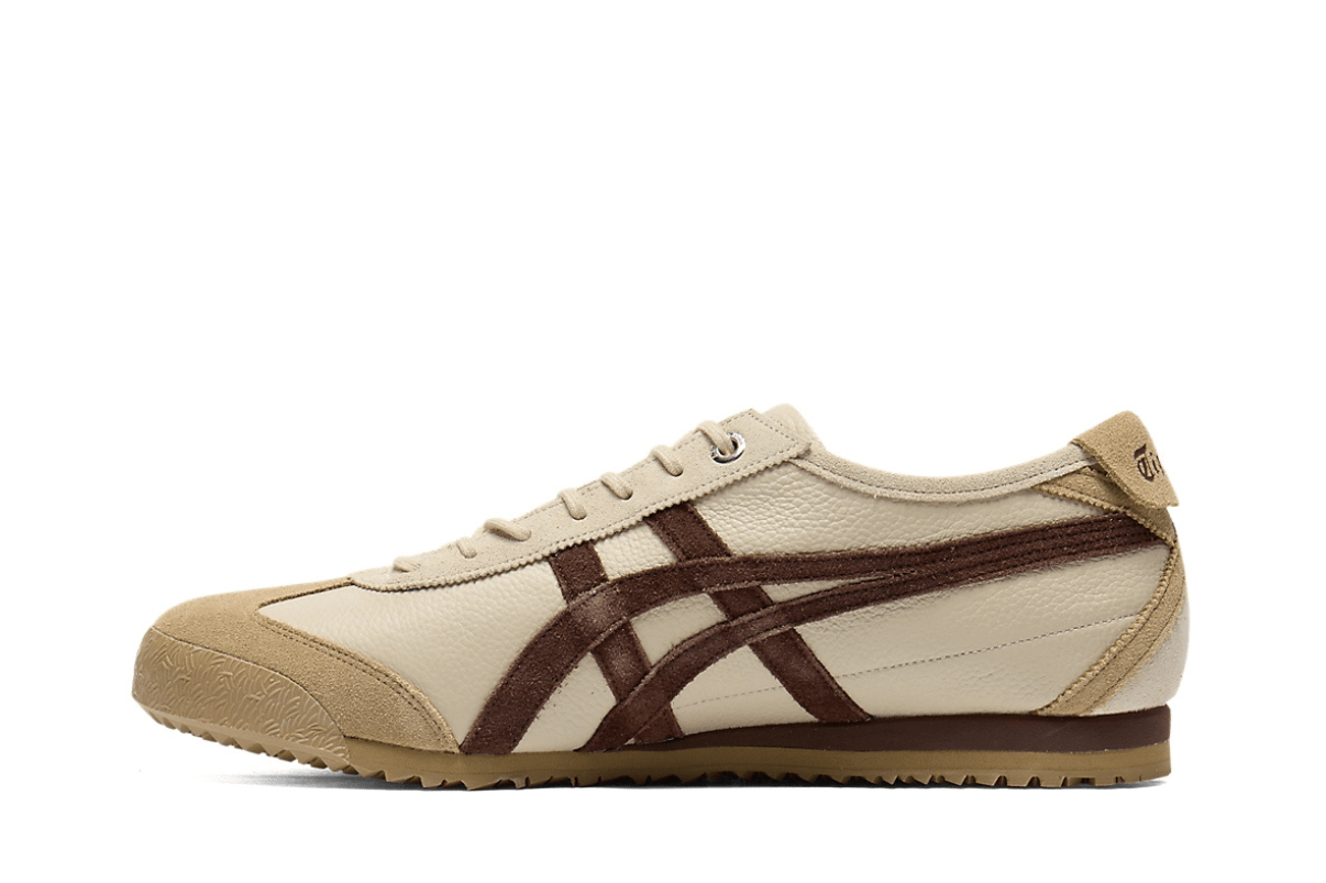 Tênis Onitsuka Tiger Mexico 66 SD Vin Putt Dark Brown Bege - Onitsuka Tiger - 1183C015.204 - 1