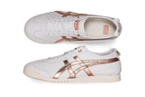 Vista na caixa do Onitsuka Tiger Onitsuka Tiger Mexico 66 SD White/Rose Gold mostrando embalagem original da marca