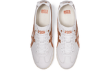 Vista em detalhe do Onitsuka Tiger Onitsuka Tiger Mexico 66 SD White/Rose Gold mostrando textura do material e acabamento