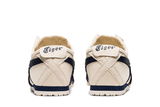 Vista na caixa do Onitsuka Tiger Onitsuka Tiger Mexico 66 Slip-On Kids Birch/Midnight mostrando embalagem original da marca