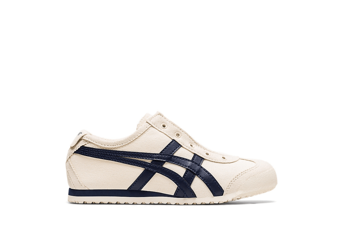 Tênis Onitsuka Tiger Mexico 66 Slip-On Kids Birch/Midnight Bege