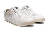 Vista superior do Onitsuka Tiger Onitsuka Tiger Mexico 66 Slip-On White mostrando abertura, lingueta e cadarços
