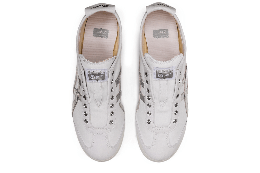 Tênis Onitsuka Tiger Mexico 66 Slip-On White Pure Silver | LK Sneakers Tênis Onitsuka Tiger Mexico 66 Slip-On White Pure Silver | LK Sneakers