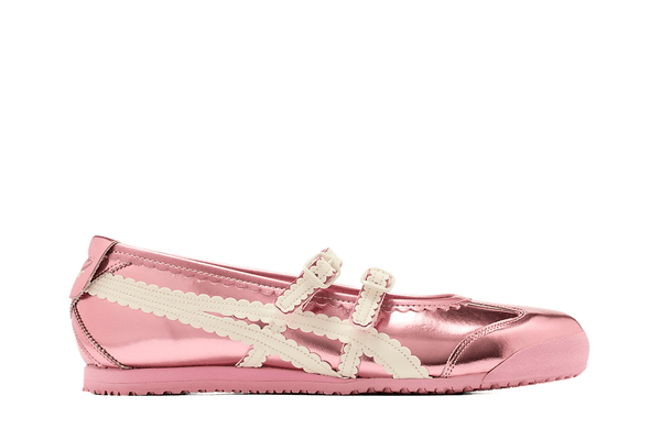Tênis Onitsuka Tiger Mexico 66 TGRS Crystal Pink/Cream Rosa por R