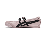 Vista lateral do Onitsuka Tiger Onitsuka Tiger Mexico 66 TGRS Crystal Pink/Graphite Grey mostrando design do cabedal e logo da marca