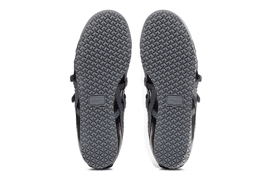 Tênis Onitsuka Tiger Mexico 66 TGRS Gunmetal/Metropolis Preto com sola em relevo