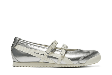 Tênis Onitsuka Tiger Mexico 66 TGRS Silver Cream Prateado - Onitsuka Tiger - 43774078386570