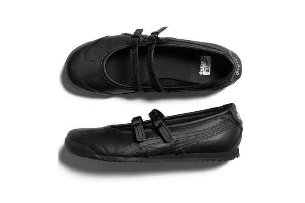Onitsuka Tiger スニーカー MEXICO 66 ブラック 23cm Tênis Onitsuka Tiger Mexico 66 Triple Black Couro Preto - LK