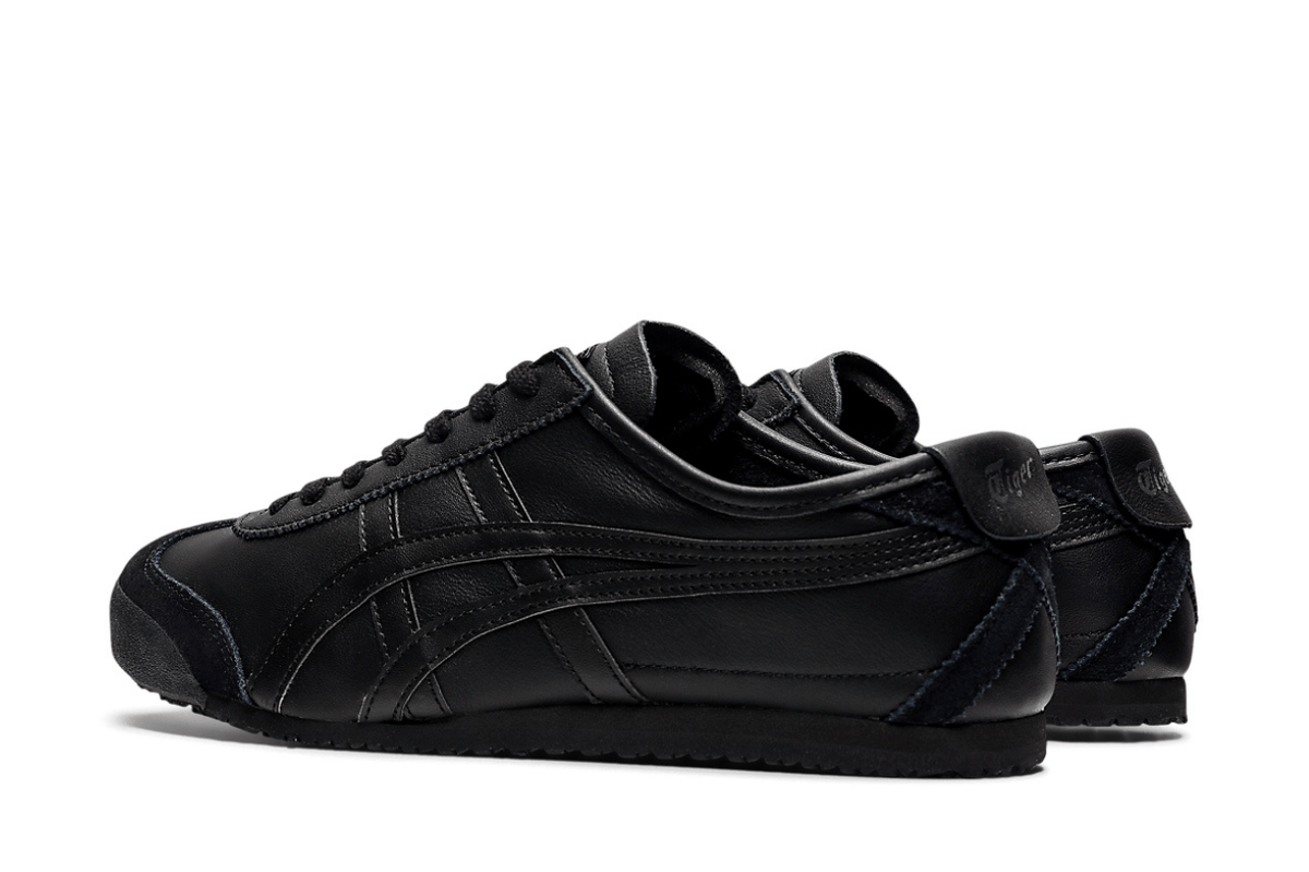 VERGELMER ブラックメタル　BLACKL Tênis Onitsuka Tiger Mexico 66 TGRS Triple Black Preto por R