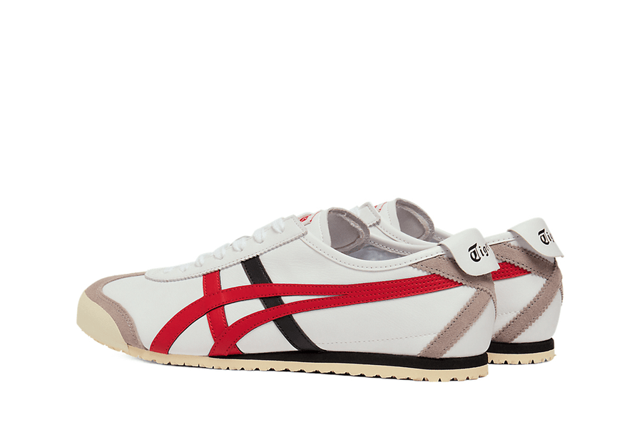 Tênis Onitsuka Tiger Mexico 66 White Classic Red Branco