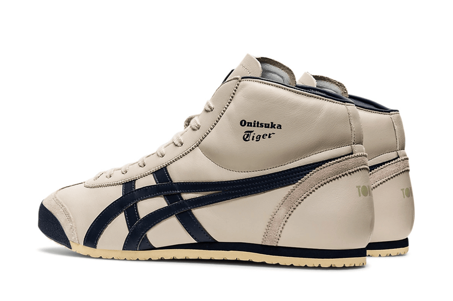 Tênis Onitsuka Tiger Mexico Mid Runner Birch/Indian Ink Bege - Onitsuka Tiger - 1183B577.200 - 1