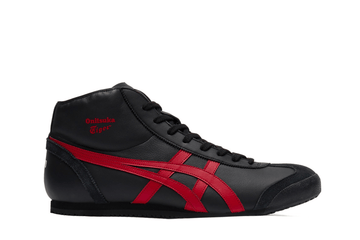 Tênis Onitsuka Tiger Mexico Mid Runner Black/Classic Red Preto - Onitsuka Tiger - 1183B577.001 - 1