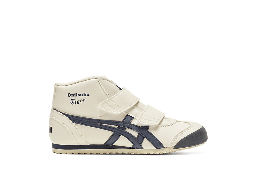 Onitsuka Tiger Onitsuka Tiger Mexico Mid Runner Kids Birch/India INK tênis em bege original na LK Sneakers