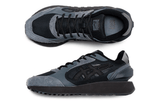 Vista na caixa do Onitsuka Tiger Onitsuka Tiger Moage Black Carrier Grey mostrando embalagem original da marca