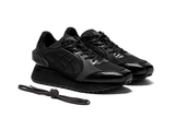 Vista na caixa do Onitsuka Tiger Onitsuka Tiger Moage Black/Graphite Grey mostrando embalagem original da marca